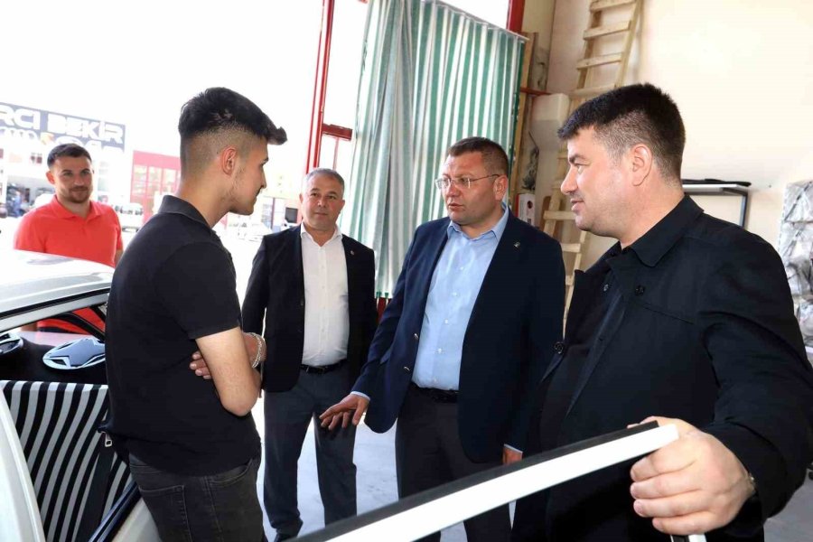 Başkan Dinçer: "sanayi Esnaflarımızın Her Zaman Hizmetinde Olduk’’