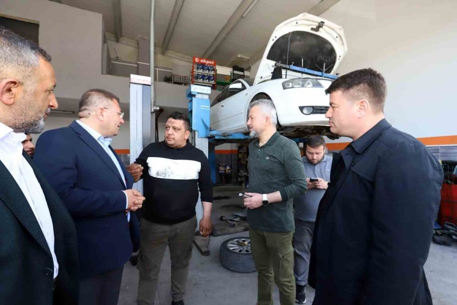 Başkan Dinçer: "sanayi Esnaflarımızın Her Zaman Hizmetinde Olduk’’