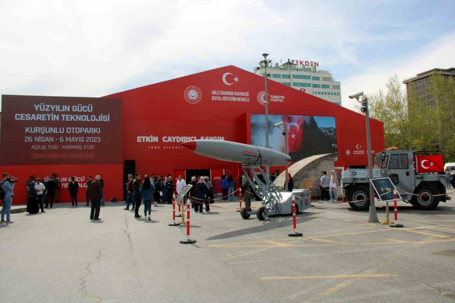 Kayseri’de Solotürk Pilotlarına Yoğun İlgi