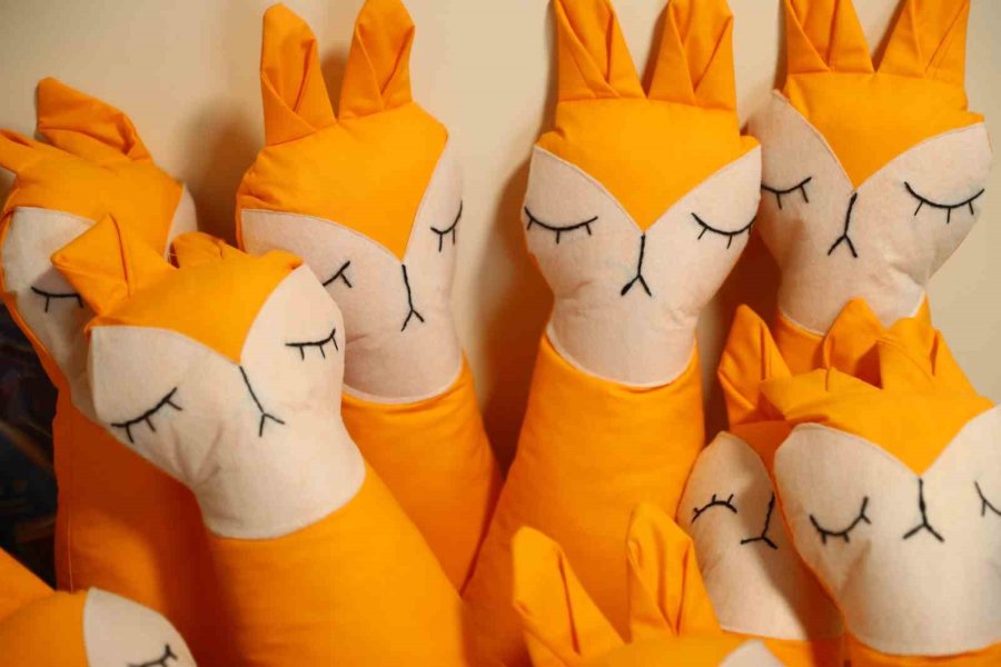 Gençlerin İlk Atölye Çalışmasında Depremzede Çocuklar İçin Bez Oyuncak