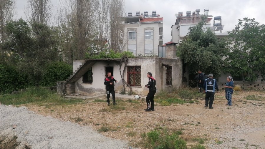 Metruk Binadaki Yangın Ekipleri Alarma Geçirdi