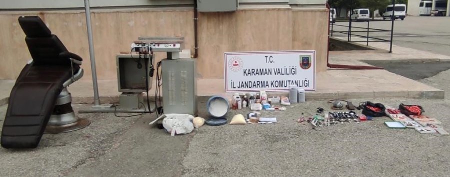 Karaman’da Sahte Dişçi Operasyonu: 1 Gözaltı