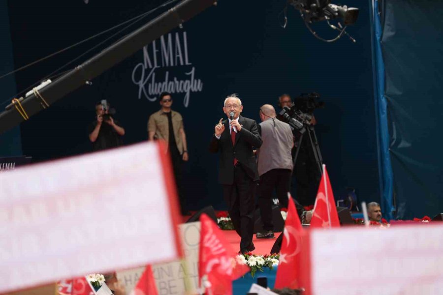 Kılıçdaroğlu: "onlar 5’li Çetelere, Bay Kemal Vatandaşa Çalışacak"