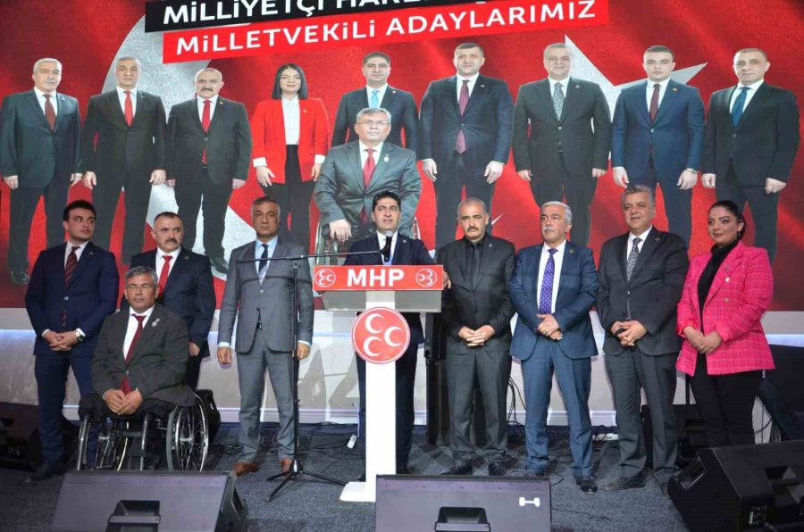 Mhp’li Özdemir: "14 Mayıs’ta Sandıktan Çıkan Sonuç, Washington’dan, Londra’dan, Berlin’den Yankılanacak"