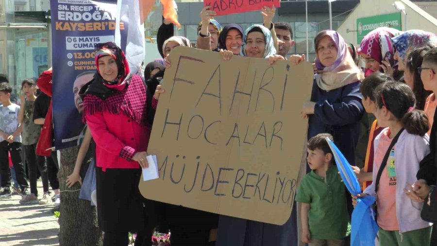 Cumhurbaşkanı Erdoğan Kayseri’de