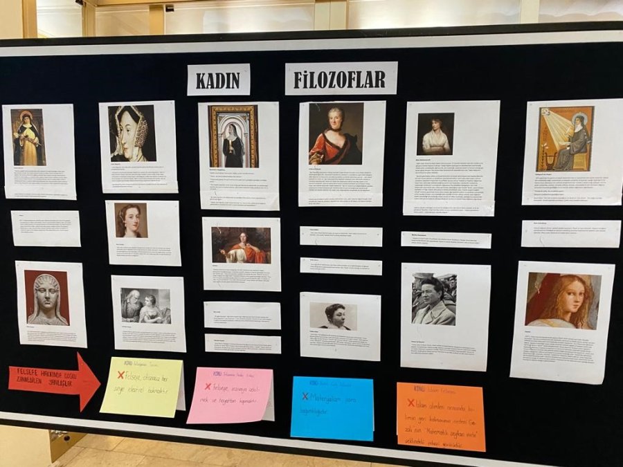 Eskişehir Atatürk Lisesi’nin Bir Koridoru Artık ‘felsefe Sokağı’