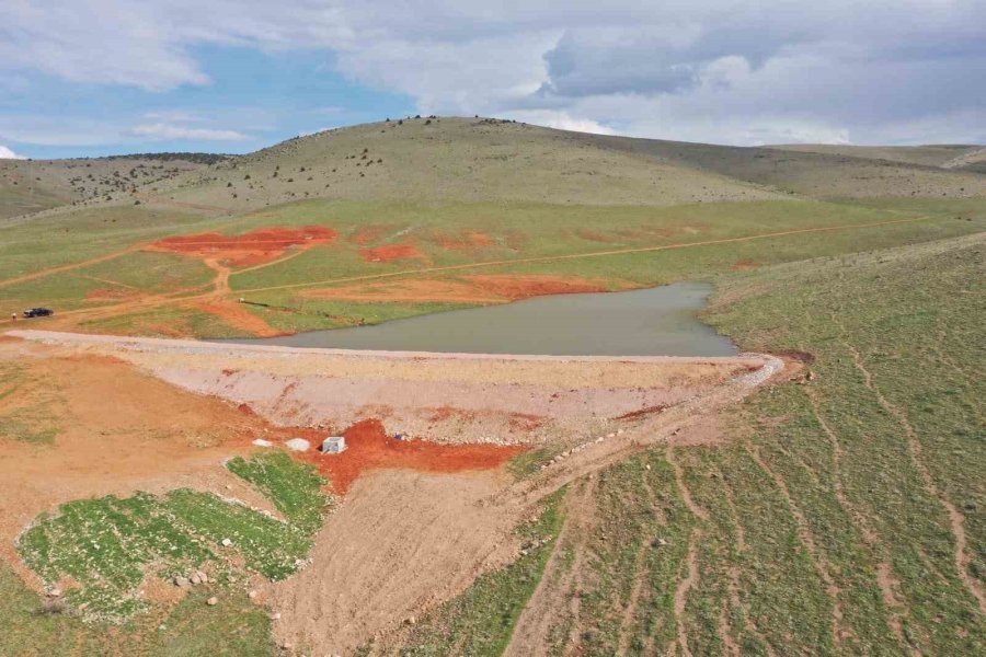 Hüyük’te His Göleti Yağışlarla Suyla Doldu