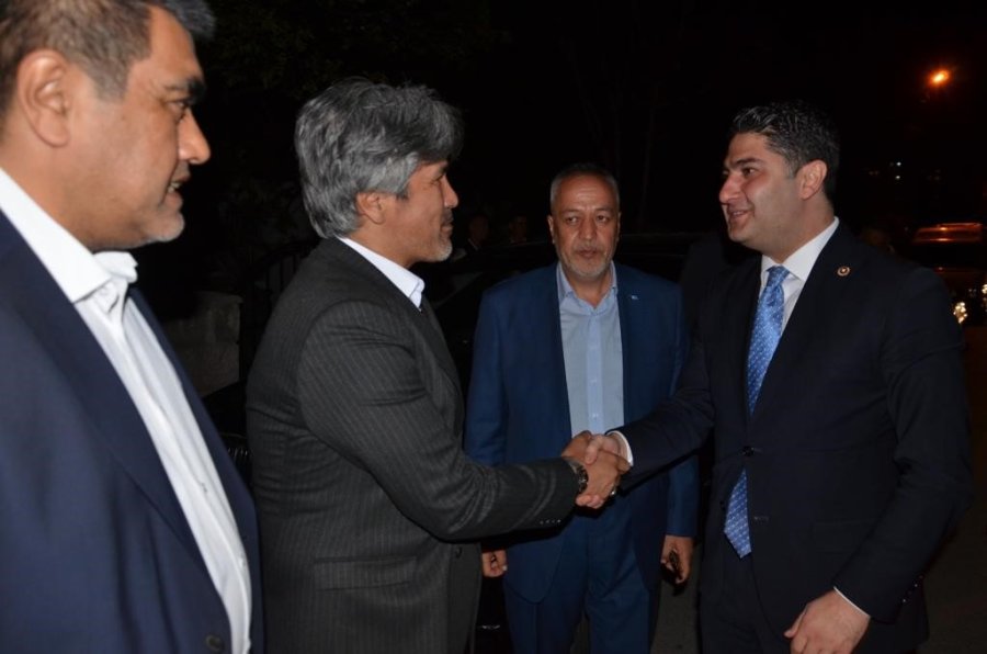 Mhp’li Özdemir, Doğu Türkistanlılarla Buluştu