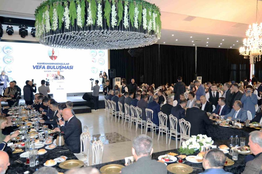 Başkan Yalçın’a Maraşlılardan ‘gönül Köprüsü’ Teşekkürü