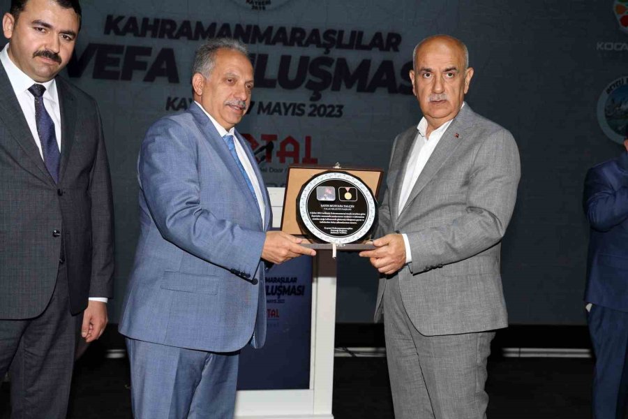 Başkan Yalçın’a Maraşlılardan ‘gönül Köprüsü’ Teşekkürü