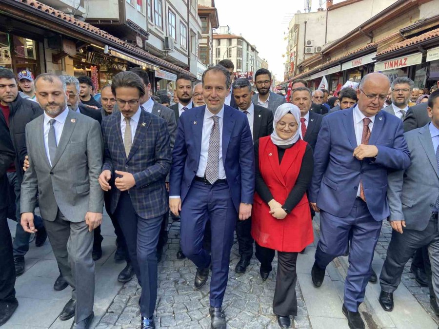 Fatih Erbakan: “bu Milletin Maddi Ve Manevi Sıkıntılarından Kurtulmasına Vesile Olacağız”