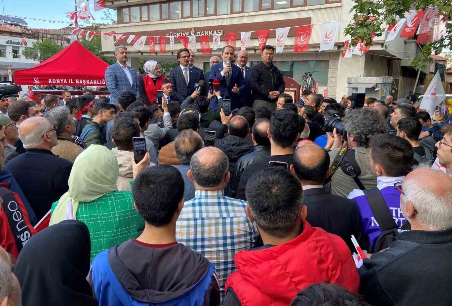 Fatih Erbakan: “bu Milletin Maddi Ve Manevi Sıkıntılarından Kurtulmasına Vesile Olacağız”