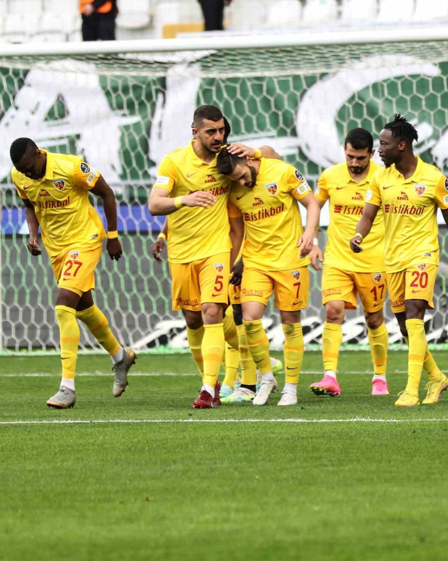 Kayserispor 1 Puanla Döndü
