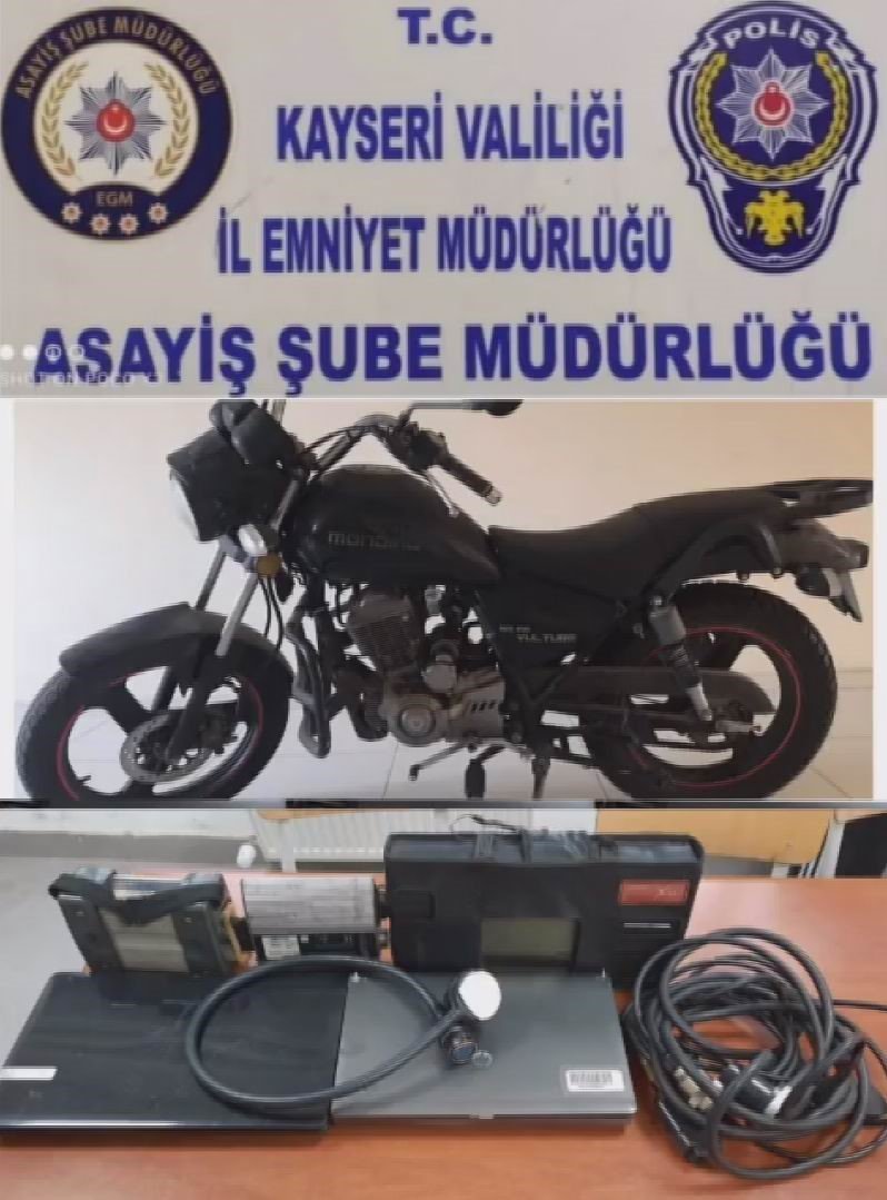 Kayseri’de 51 Hırsızlık Olayı Aydınlatıldı: 13 Şüpheli Tutuklandı