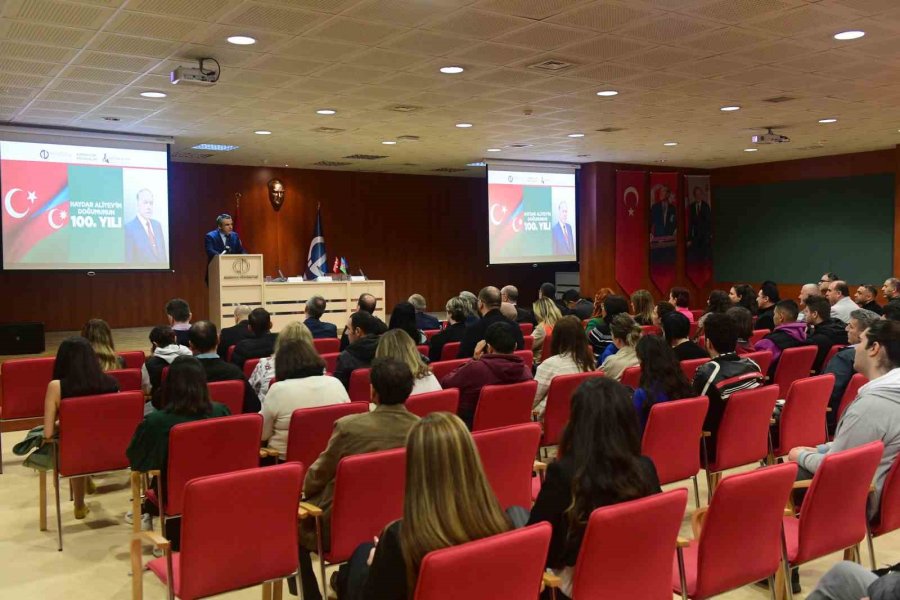 Haydar Aliyev Doğumunun 100’üncü Yılında Anadolu Üniversitesinde Anıldı