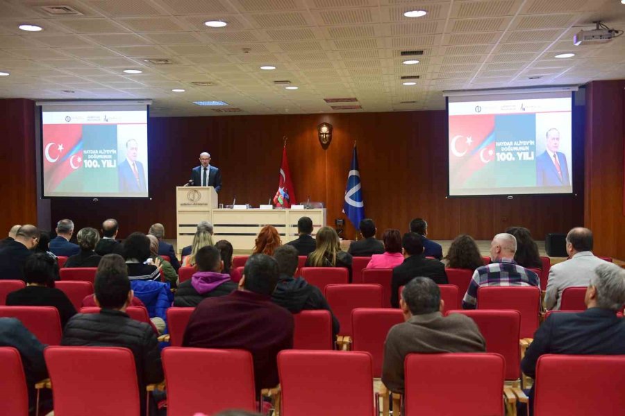 Haydar Aliyev Doğumunun 100’üncü Yılında Anadolu Üniversitesinde Anıldı