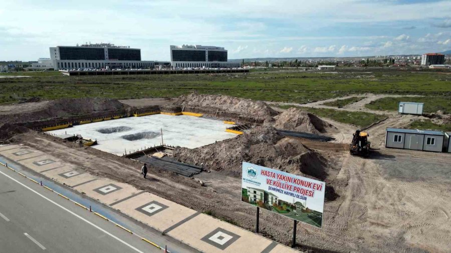 Aksaray’da Hasta Konuk Evi Projesinin İnşaat Çalışmaları Başladı