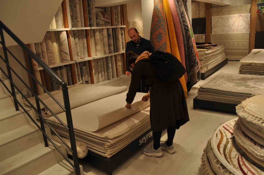 Halı Ve Perde Satışlarında Hareketlilik Başladı