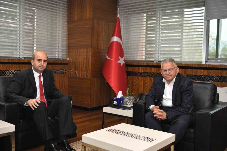 Başkan Büyükkılıç’a Kamu Kurumu Yöneticilerinden Ziyaret