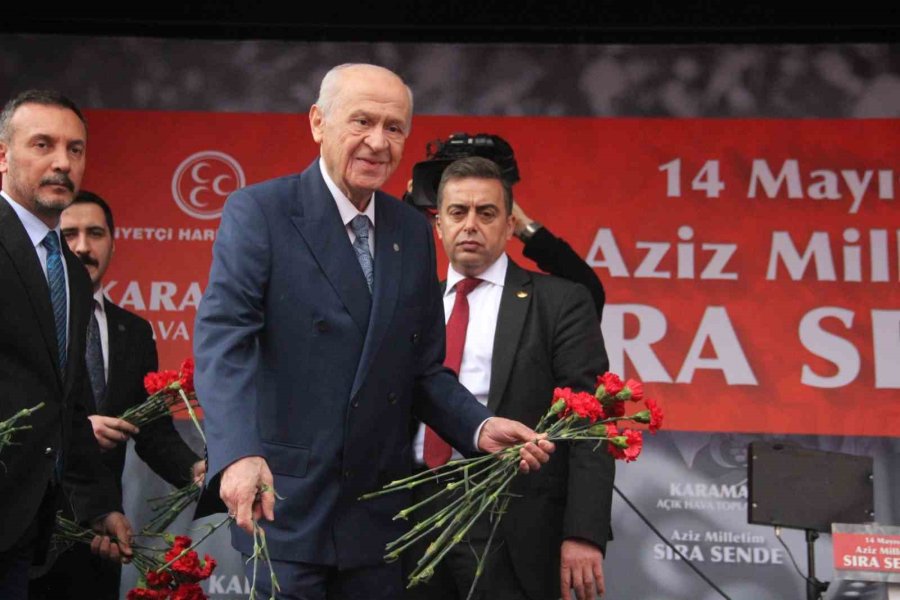 Mhp Lideri Bahçeli: “sözde Kürdistan Projesinin Figüranı Kılıçdaroğlu’dur”