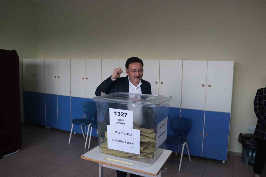 Vali Çiçek: “güzel Bir Ortamda Seçimi Götürüyoruz”