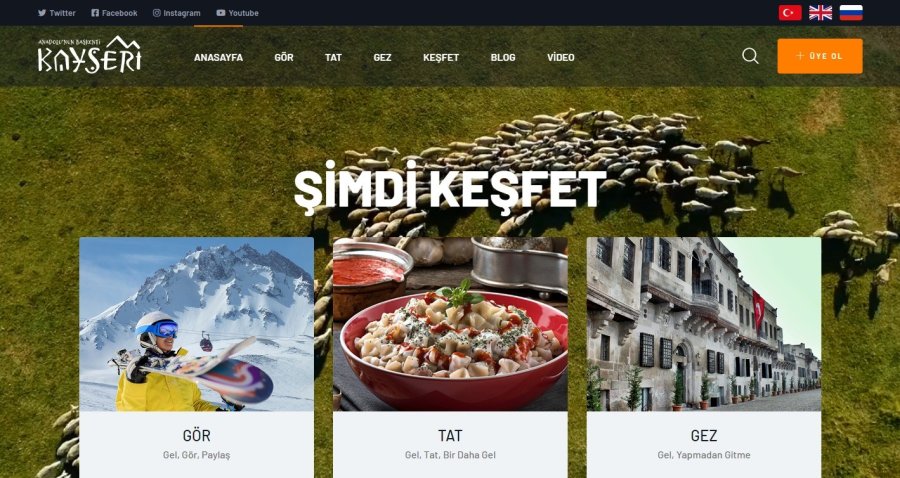 Kayseri Turizmi Tek Adreste Toplandı