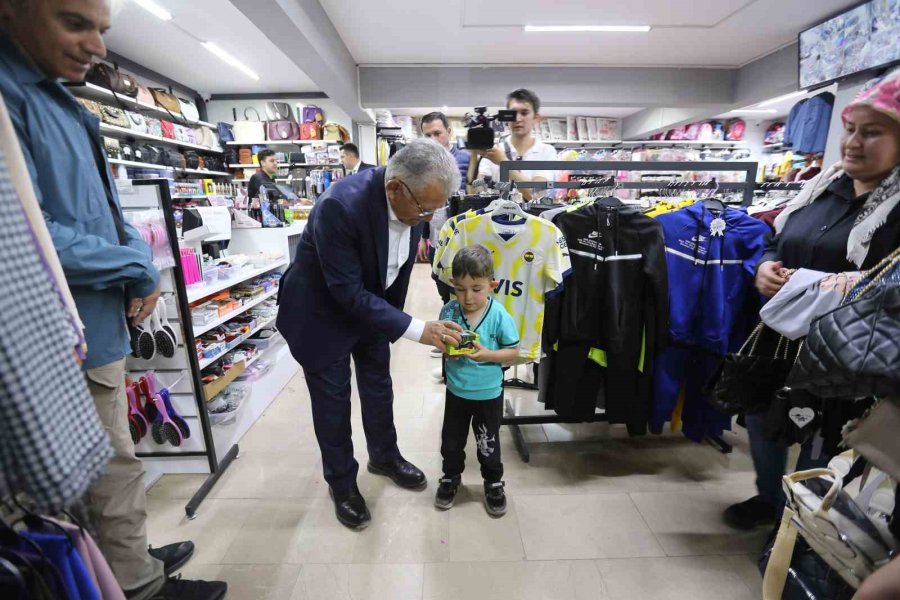 Büyükkılıç’tan Bekir Yıldız Bulvarı Esnafına Ziyaret