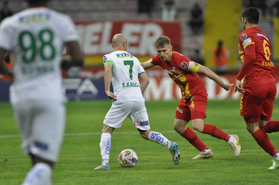 Spor Toto Süper Lig: Kayserispor: 0 - Alanyaspor: 4 (maç Sonucu)