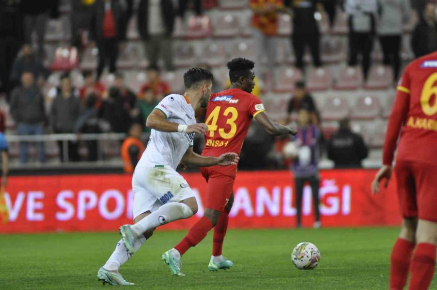 Spor Toto Süper Lig: Kayserispor: 0 - Alanyaspor: 4 (maç Sonucu)