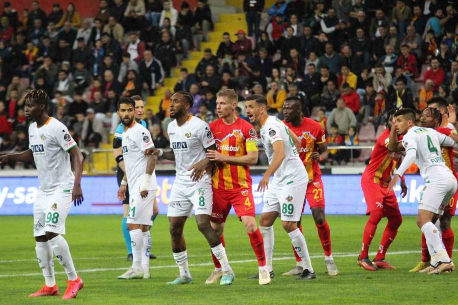Spor Toto Süper Lig: Kayserispor: 0 - Alanyaspor: 4 (maç Sonucu)