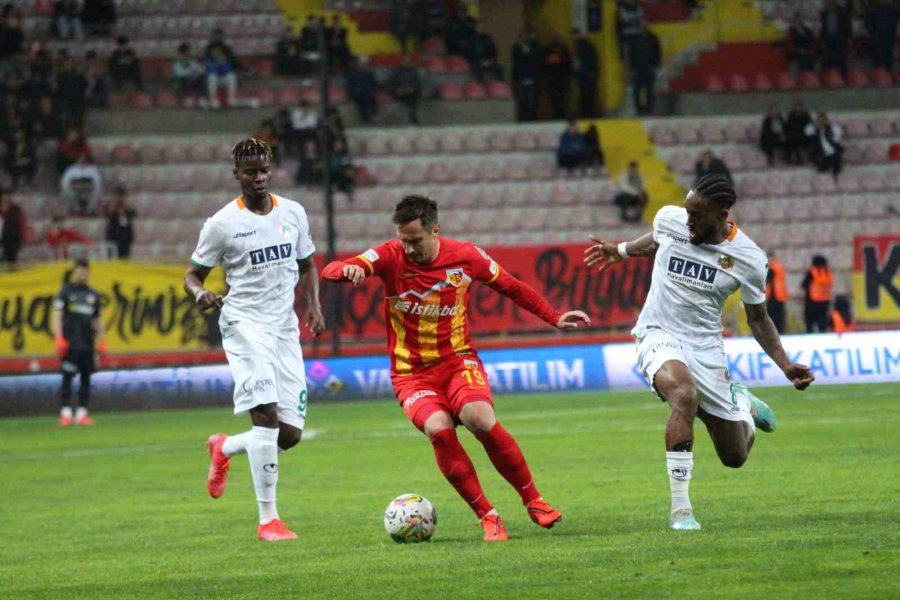 Spor Toto Süper Lig: Kayserispor: 0 - Alanyaspor: 4 (maç Sonucu)