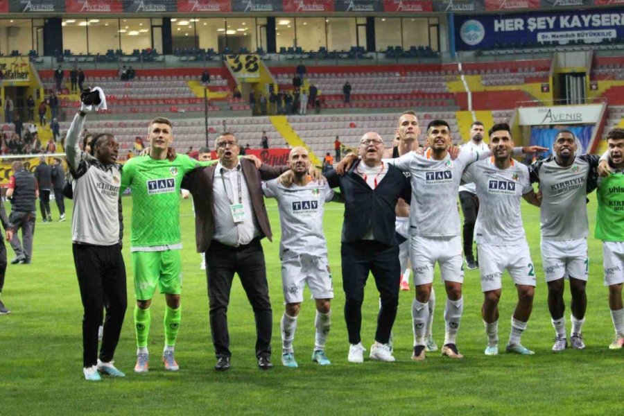 Spor Toto Süper Lig: Kayserispor: 0 - Alanyaspor: 4 (maç Sonucu)