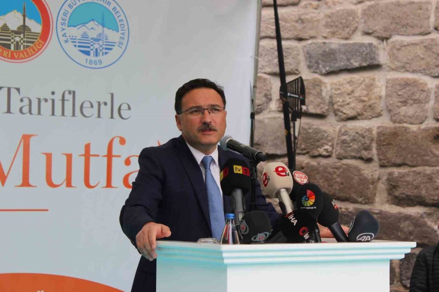 Kayseri’de ‘türk Mutfağı’ Şöleni