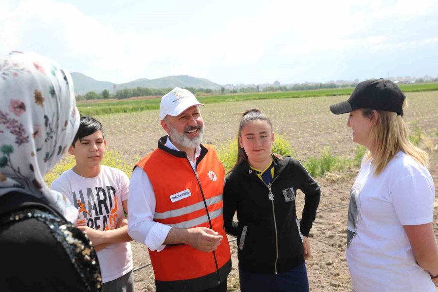Başkan Çolakbayrakdar; “kocasinan, Şehrin Merkezinde Tarımsal Üretimle Türkiye’ye Örnek Olacak”