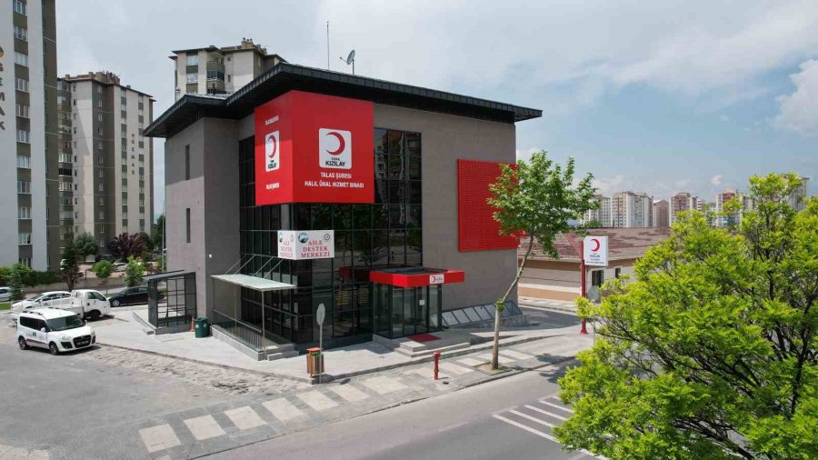 Kızılay Talas’a Yeni Hizmet Binası