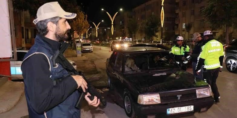 Aksaray Polisi Modifiyeli Araçlara Göz Açtırmıyor