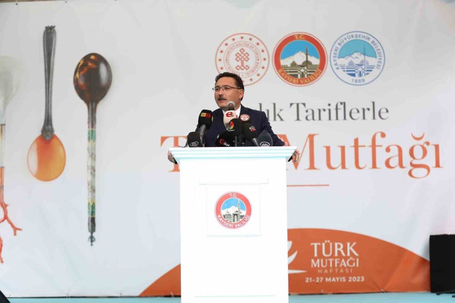 Vali Çiçek’ten Başkan Büyükkılıç’a Övgü Ve Teşekkür