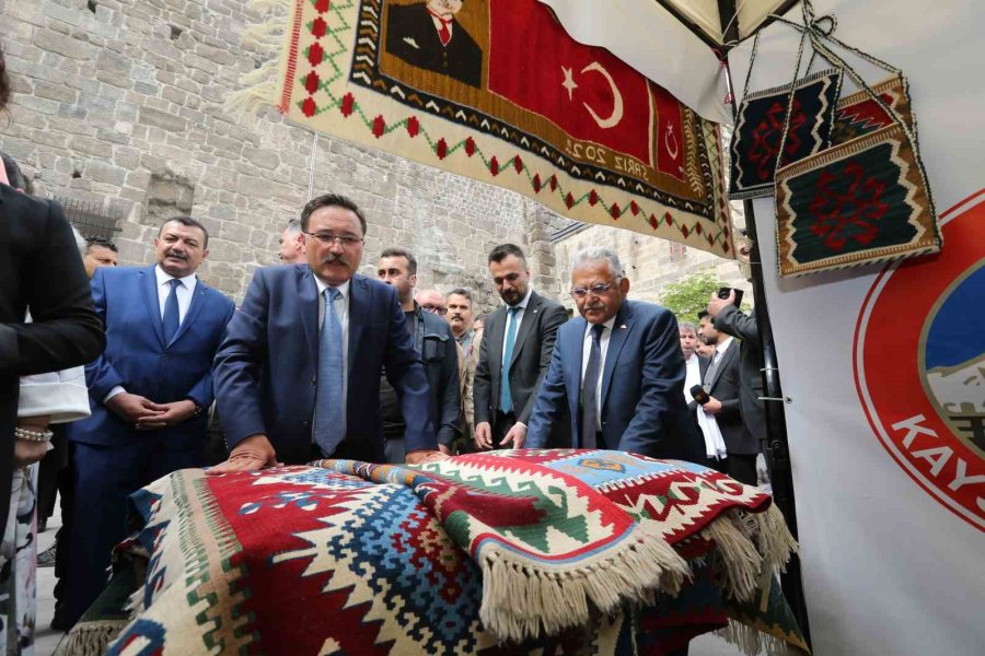 Vali Çiçek’ten Başkan Büyükkılıç’a Övgü Ve Teşekkür