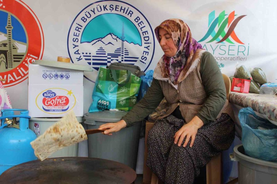 Kayseri Kalesi Türk Mutfağına Ev Sahipliği Yapıyor