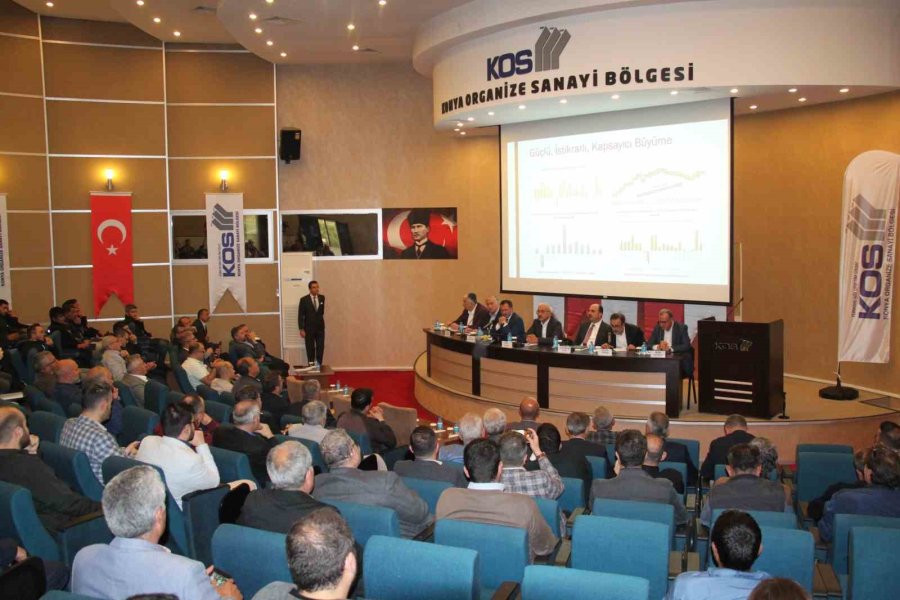 Konya’da, Türkiye Ekonomisinin Geleceği İstişare Toplantısı Gerçekleştirildi
