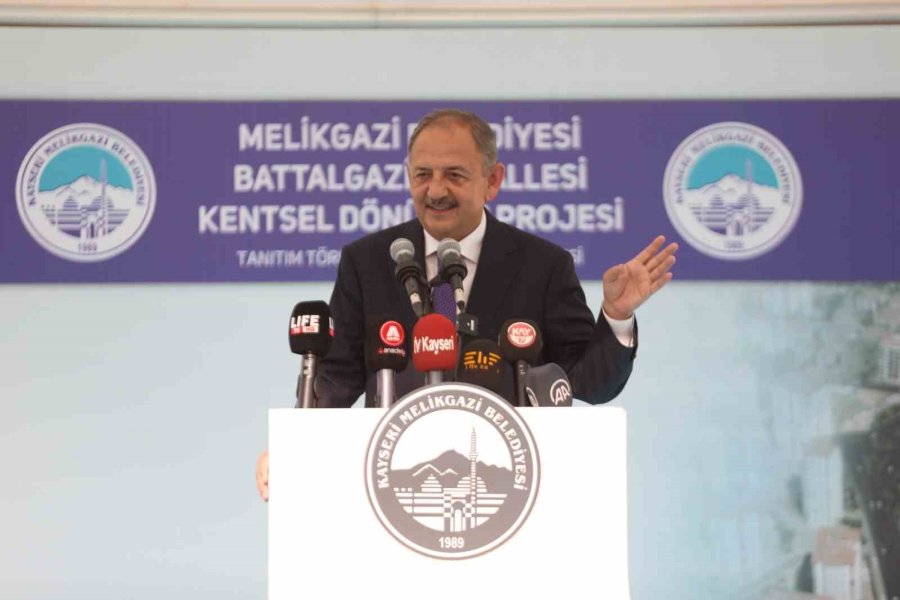 Gelişen Ve Büyüyen Melikgazi’de Dönüşüm Hızla Devam Ediyor