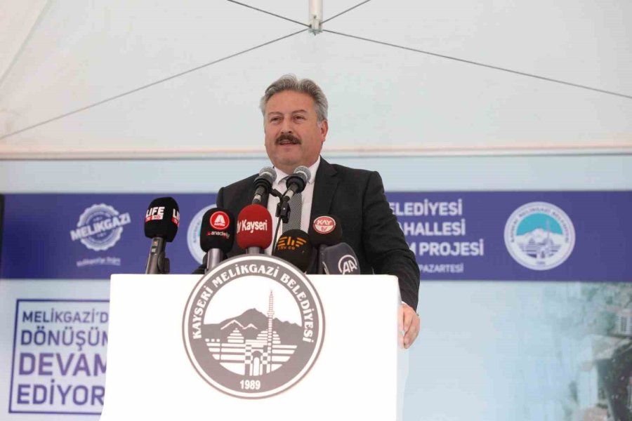 Gelişen Ve Büyüyen Melikgazi’de Dönüşüm Hızla Devam Ediyor