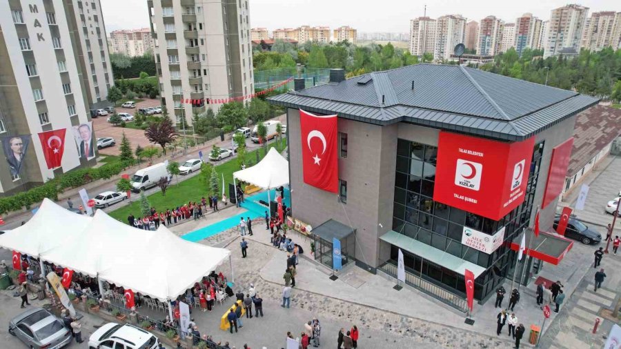 Kızılay Talas’a Modern Hizmet Binası