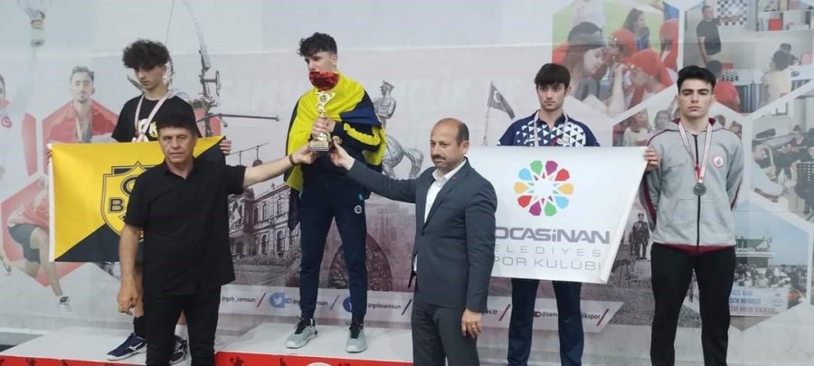 Kocasinan Belediyespor Kulübü Sporcusu Mehmet Ali, Türkiye Üçüncüsü Oldu