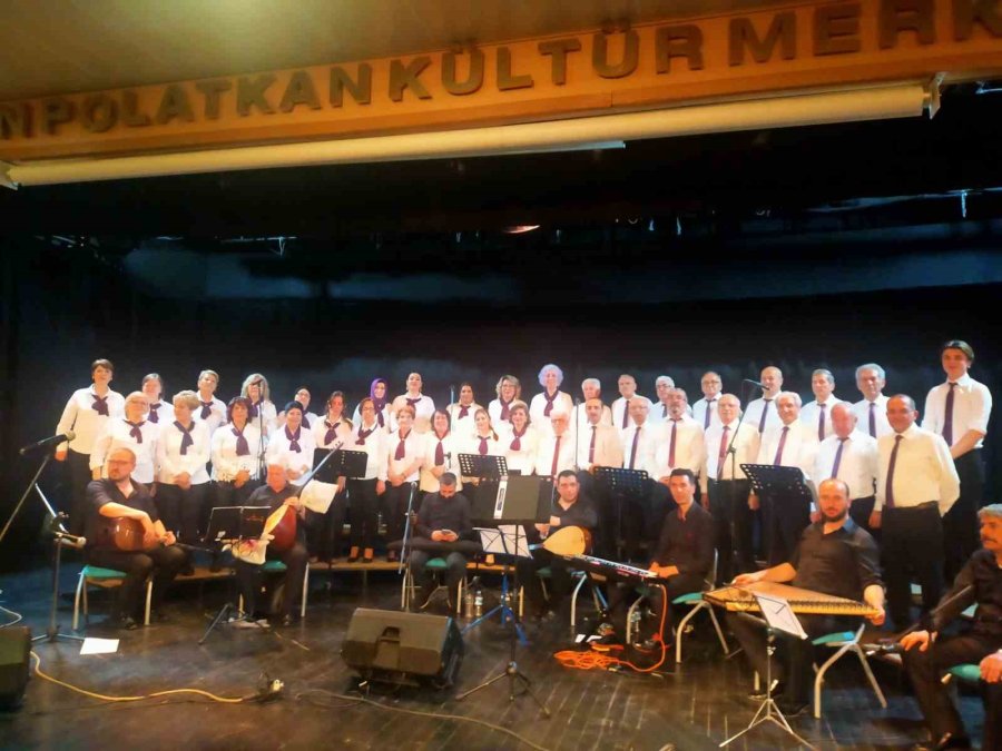 Eskişehir’de ‘sazımızdan, Sesimizden Gönlünüze Türküler’ Konseri Yoğun İlgi Gördü
