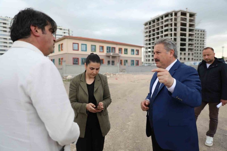 Melikgazi, Kentsel Dönüşüm Alanına 2 Okul Birden Kazandırdı