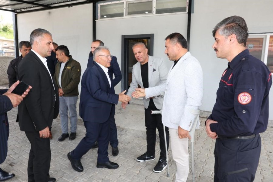 Başkan Büyükkılıç’tan Sarız’a Ziyaret