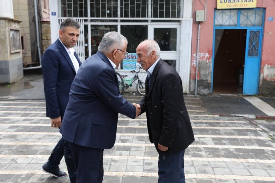 Başkan Büyükkılıç’tan Sarız’a Ziyaret