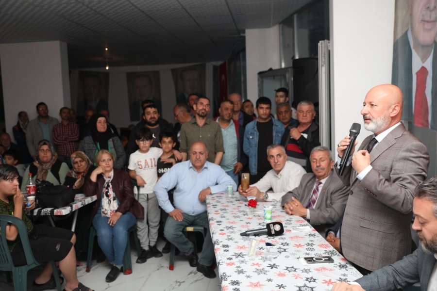 Başkan Çolakbayrakdar: "her Bir Mahallenin Hem Başkanı Hem De Evladı Yaklaşımıyla Çalışıyorum"