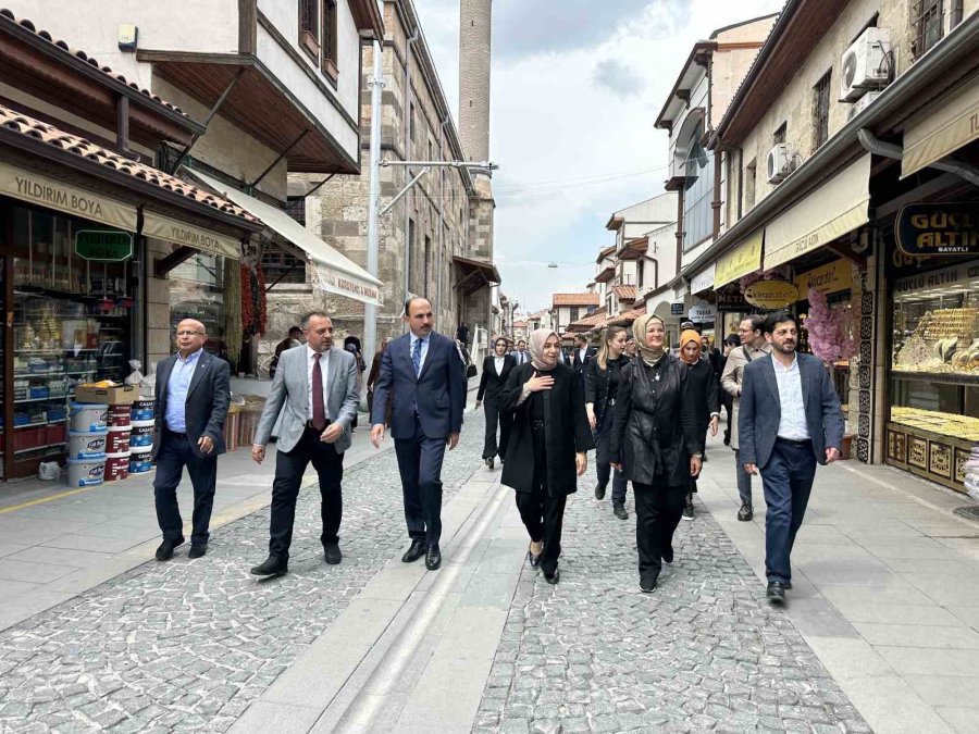 Milletvekilleri Ve Başkan Altay’dan Bedesten Esnafını Ziyaret Etti